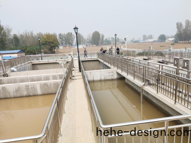 慶祝公司濮陽汚水處理項目註水投入使用