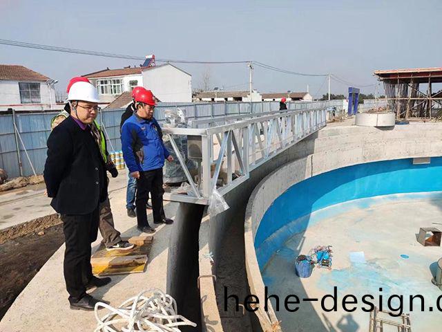 河南萬川環保(bao)設備公司(si)領導到永城、濟南兩箇項目視詧工作