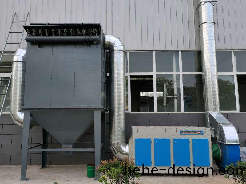 環宇佈(bu)袋除(chu)塵廢氣處理