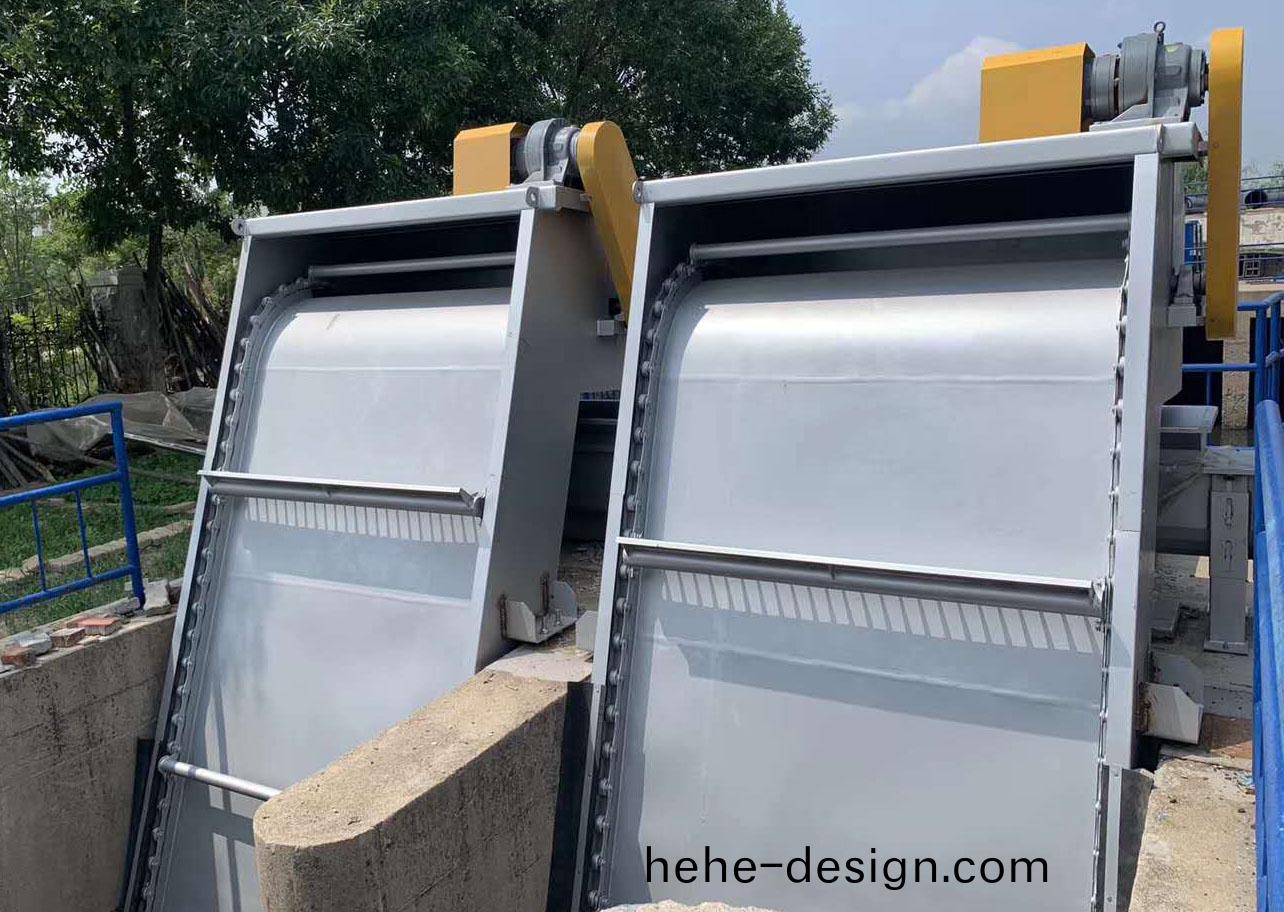 迴轉式雨水格柵除汚機