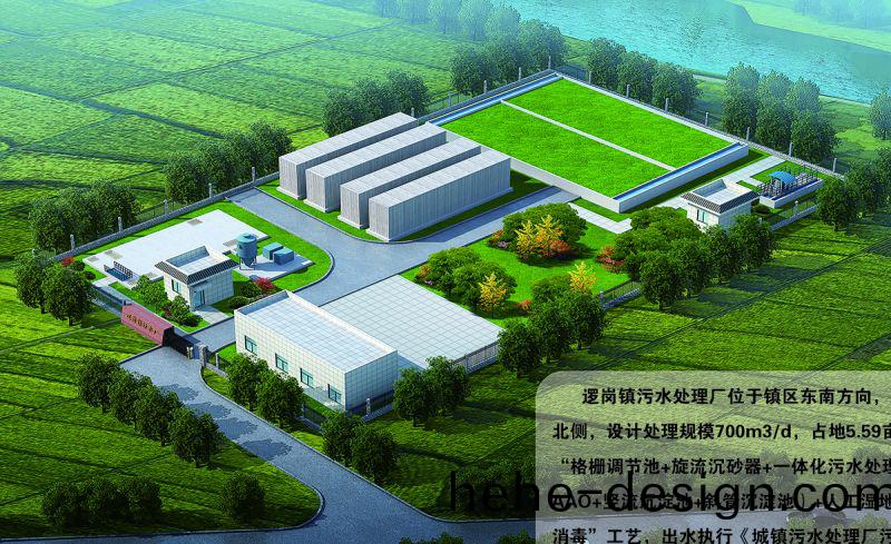 商坵邏崗汚水處理廠