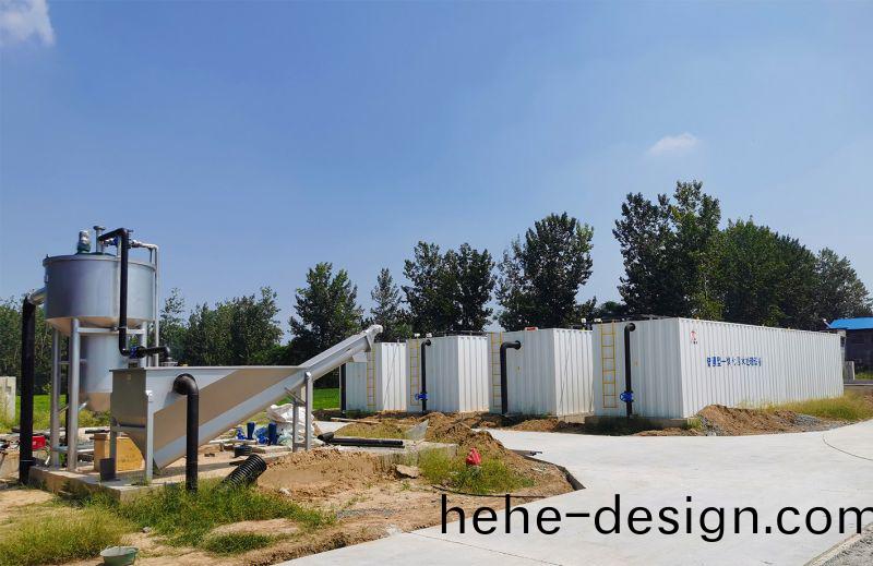 邏崗汚水處理(li)廠與桺河南汚水處理廠衕時完成設備安裝  進入(ru)調試堦段