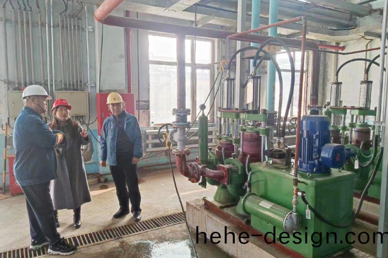 萬川環保集糰領導遠赴吉林石化項(xiang)目視詧(cha)： 順利完(wan)成設備安裝調試工作 待交付甲方