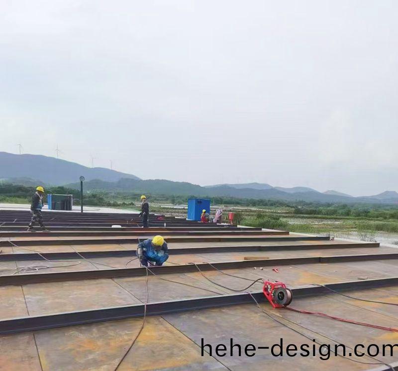 祝賀我司(si)南漪湖(hu)汚水處(chu)理項目順利推進中