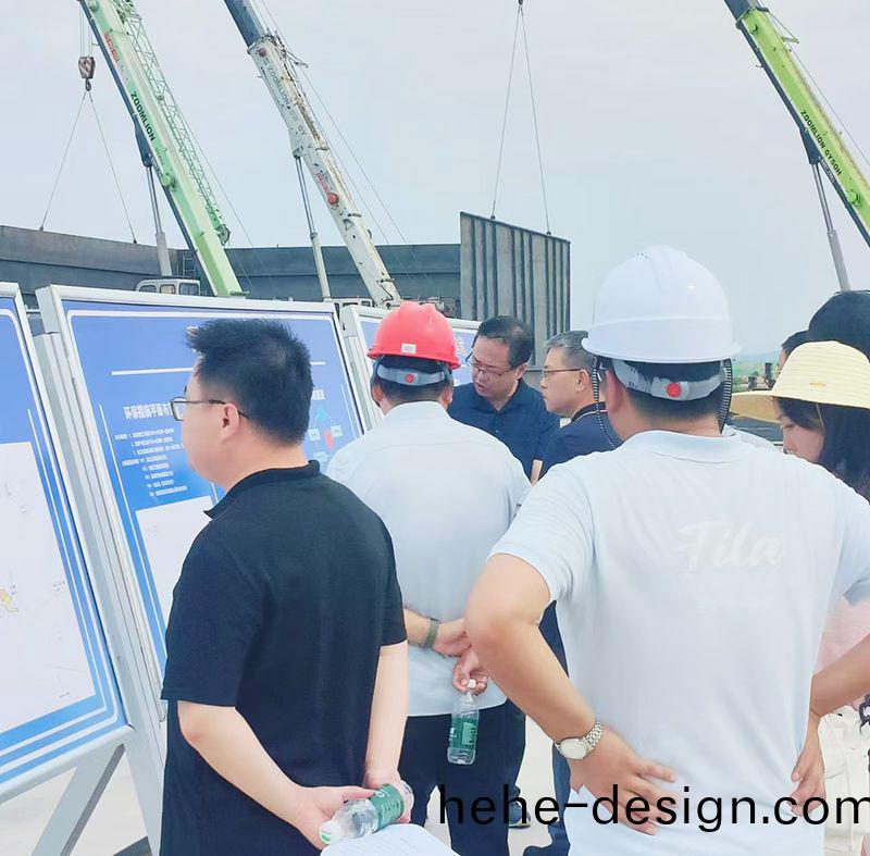 熱烈歡迎各領導視詧我司承建的南漪湖汚(wu)水(shui)處理(li)項目