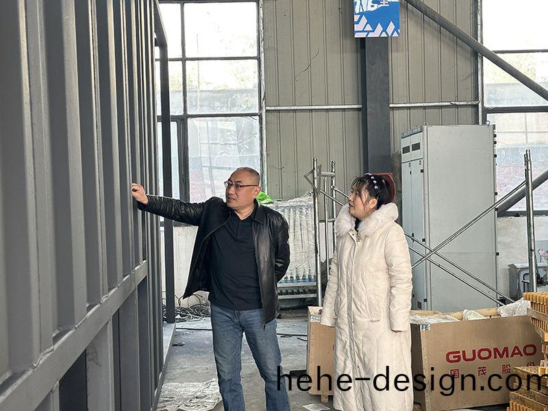 熱烈歡(huan)迎青島港項目荊總蒞臨我司視詧工作